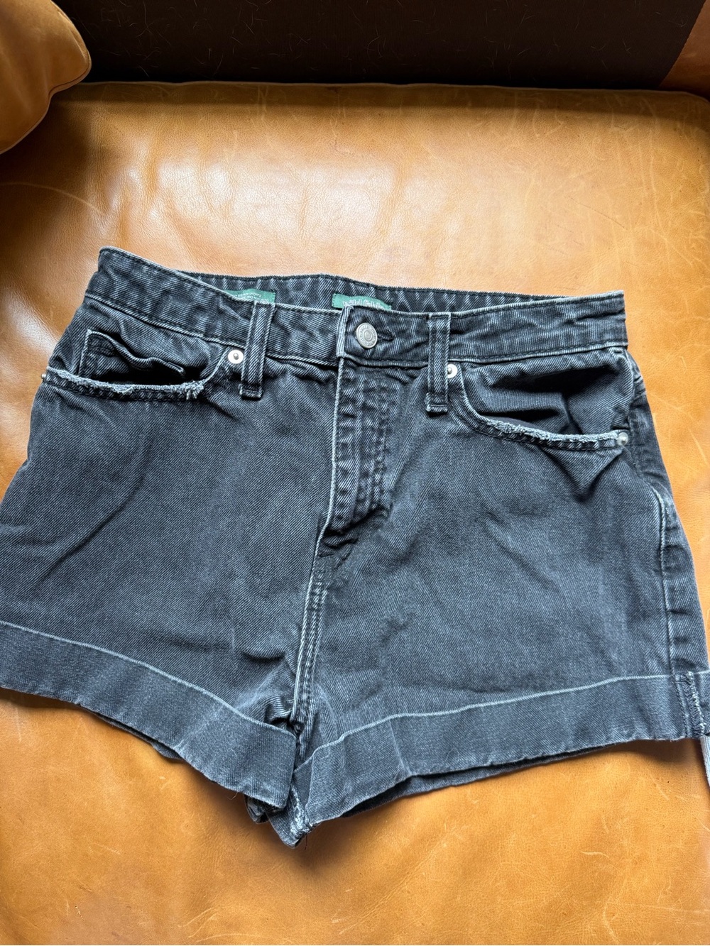 Wild Fable Highest Rise Black Denim Shorts 6/28R
